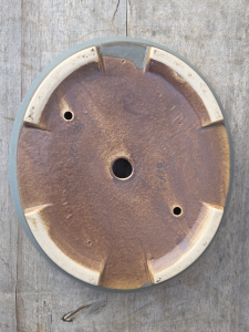 Handgetöpferte Künstlerschale 225mm × 200mm × 45mm